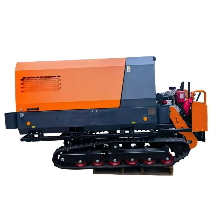 Crawler mobiele schroefluchtcompressor