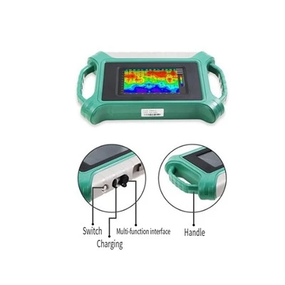 Single {- kanaal real - Time Imaging Underground Water Detector