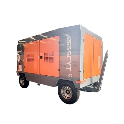 Zhigao 265Scyt Potrable Screw Air Compressor