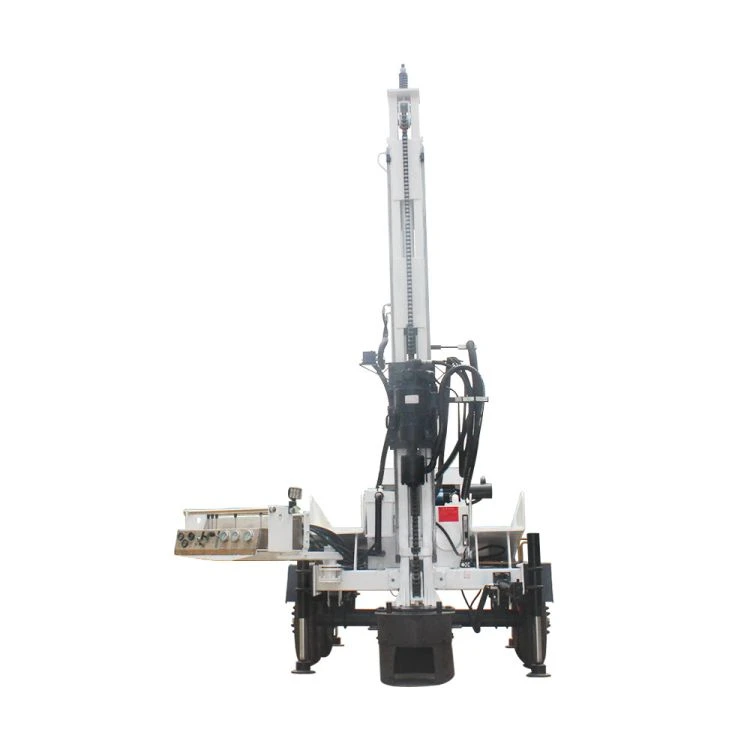 Witte aanhangwagens type waterputboorinstallatie SLY410