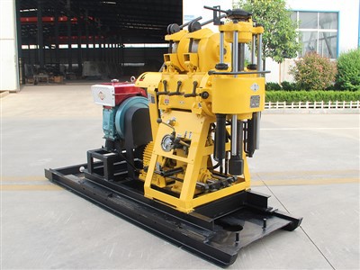 Booreiland voor geologische exploratie